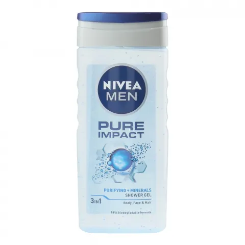 Гель д/душу Nivea 250 мл д/чол. Bath Енергія чистоти мікрочаст 80892