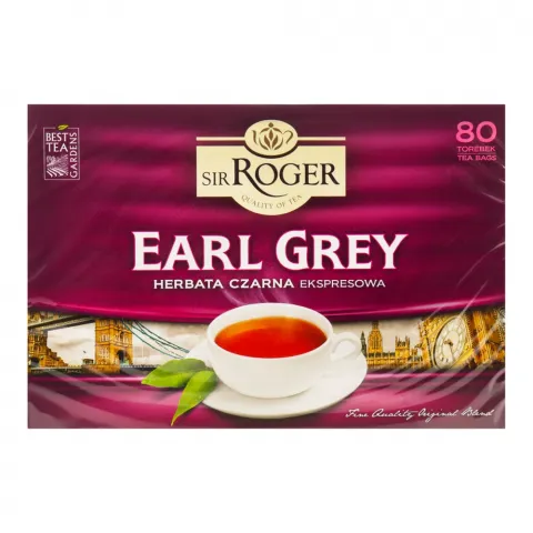Чай Sir Roger 80 шт. чорн. Ерл Грей (Польща) И157
