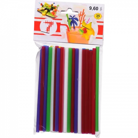 Трубочка 7` Мартінка 125 мм 35 шт.`