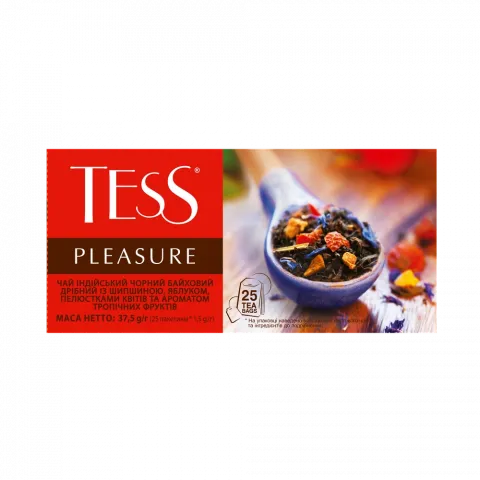 Чай Тесс 25 шт. чорн. Pleasure