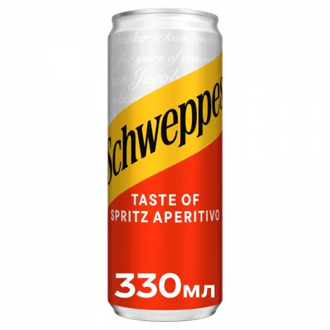 Вода Швепс 0,33 л з/б Шприц Аперитиво