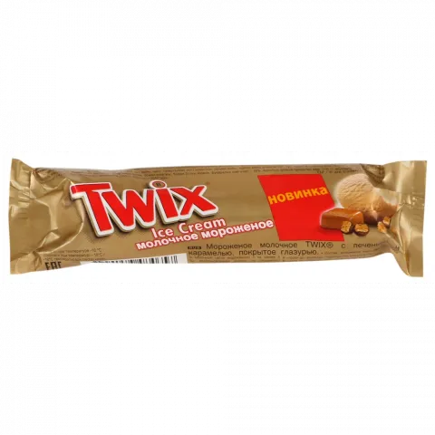 Морозиво Твікс 39,4 г батончик