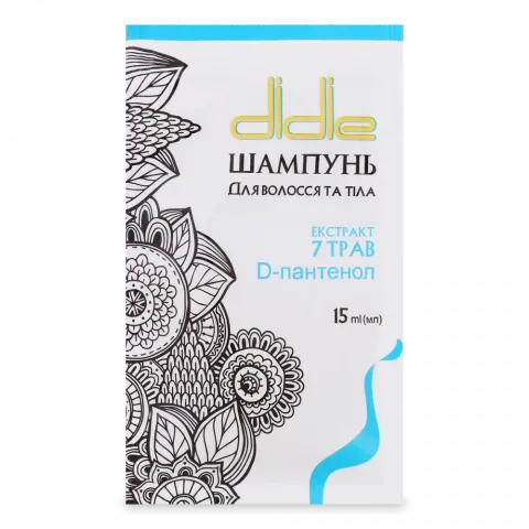 Шампунь Didie 15 мл пак. д/всіх типів волосся