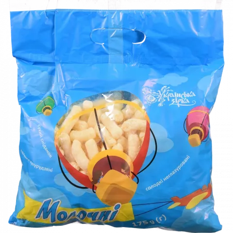 Кукурудзяні пал Українська Зірка 175 г Молочні