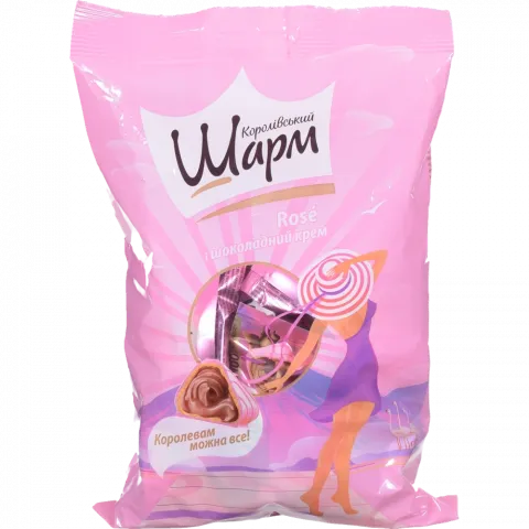 Цукерки АВК Шарм Королівський 113 г Rose і шоколадний крем