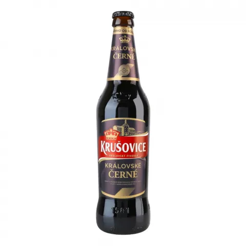 Пиво Крушовіце 0,5 л скл. Cerne