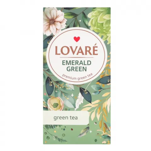 Чай Lovare 24 шт. Emerald Green