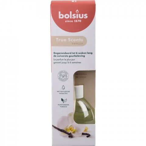 Арома-дифузор Bolsius з паличками, 60 мл,  Ваніль, арт. 101924976775