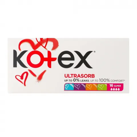 Тампони Kotex 16 шт. Супер