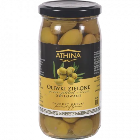 Оливки ATHINA 360 скл. б/к (Греція) И411
