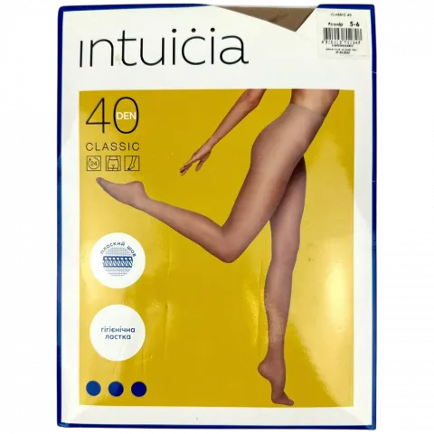 Колготи жін. Інтуїція Classic 40 5-6 Daino