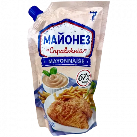 Майонез 7` 67 500 г д/пак. Справжній`