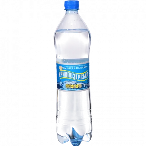 Вода Кривоозерська 1 л газ.