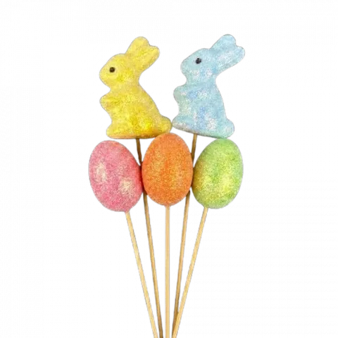 Декор Великодній зайці, яйця B1-0940 G2025-151 И