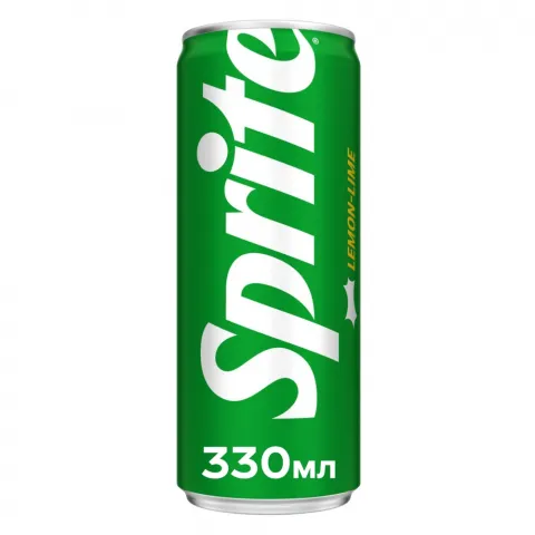 Вода Спрайт 0,33 л з/б