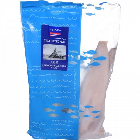 Філе Хека с/м фас. ваг.