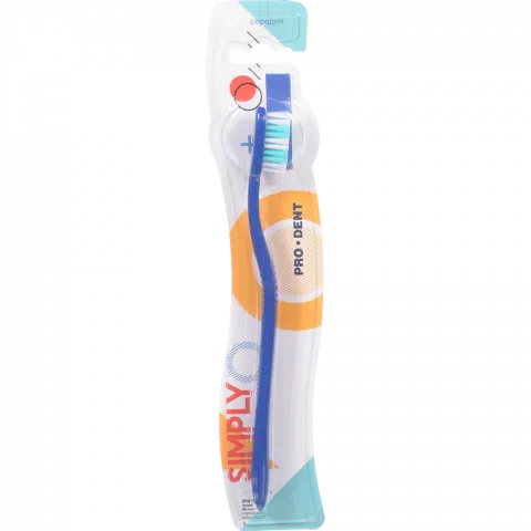 Зуб. щітка PRO-DENT середньої жорсткості Simply