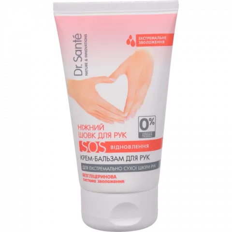 Крем-бальзам д/рук Dr.Sante 150 мл Ніжний шовк SOS відновлення