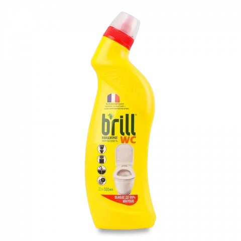 Засіб д/унітазу Brill 500 мл Лимонна свіжість