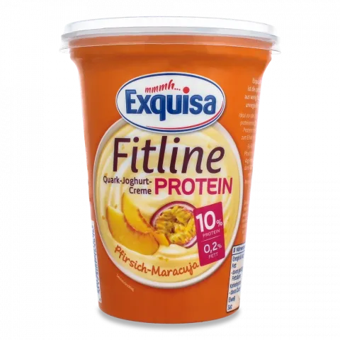 Йогурт прот. Exquisa Fit. 400г Лохина/Персик 10 (Німеч.)