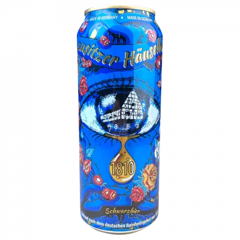 Пиво Lausitzer Hauselbier 0,5л з/б Schwarzbier с 4,5И107