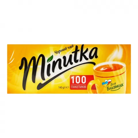 Чай Minutka 100 шт. чорн. (Польща)