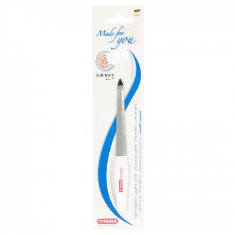 Пилка д/нігтів Titania Saphire 15 см 1049/6