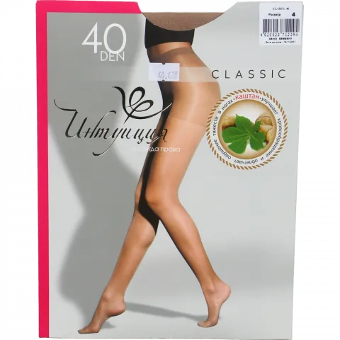 Колготи жін. Інтуїція Classic 40 4 Daino