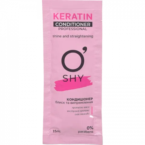 Кондиціонер д/волосся O`Shy 15 мл саше Keratin