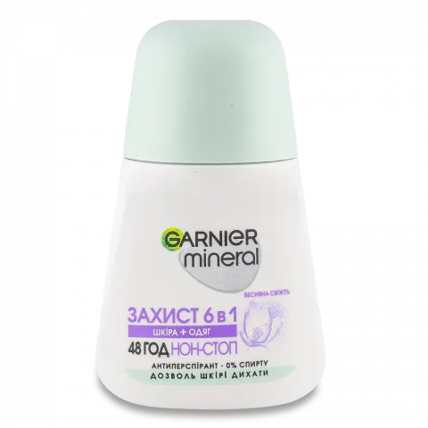 Дезодор Garnier 50 мл жін. Мінерал Захист 5 Весн. свіжість