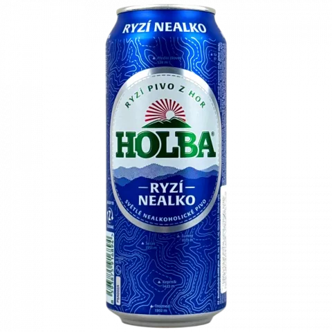 Пиво HOLBA Nealko 0,5 з/б світле без/алко 0,5 И894