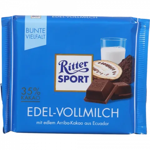 Шок Ріттер Спорт 100 г Молочний 35 Какао (Німеччина)