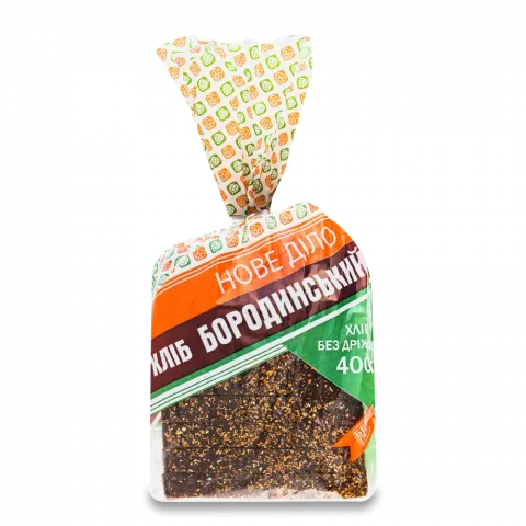 Хліб НД Бездріжджовий Бородинський 400 г