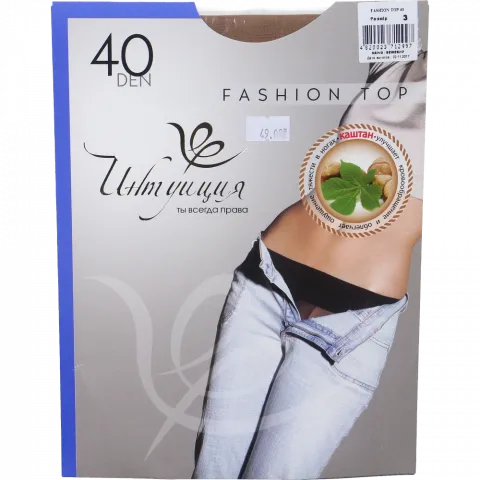 Колготи жін. Інтуїція Fashion TOP 40 3 Daino