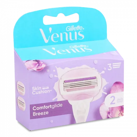Картридж д/гоління Gillette 2 шт. Венус Breeze