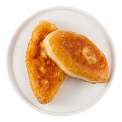 Пиріжки смажені з картоплею ваг. Кулінар.