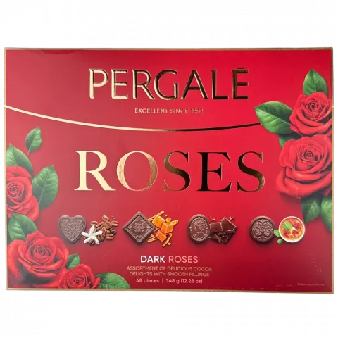 Цукерки PERGALЕ 348 г DARK ROSES И090 (Литва)