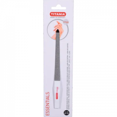Пилка д/нігтів Titania Saphire 17,5 см 1040/7