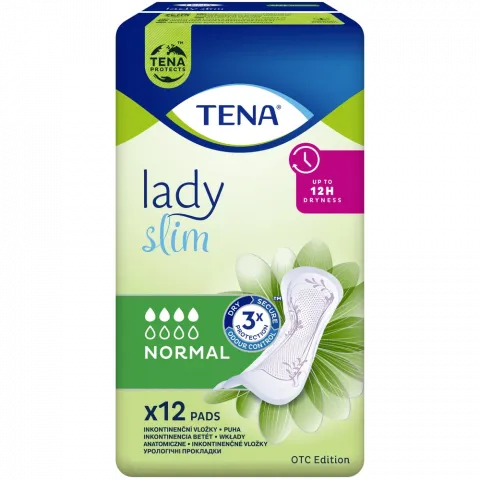 Прокладки урологічні Tena 12 шт. Lady Slim Normal