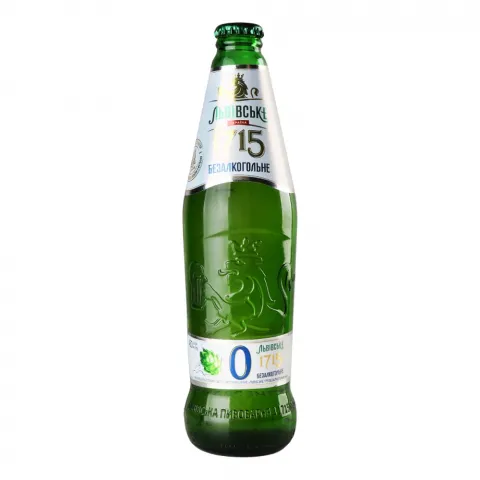 Пиво Львівське 1715 0 0,45 л б/алк.
