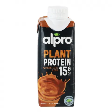 Напій Соєвий Алпро 0,25 л високобілковий Карамель-кава
