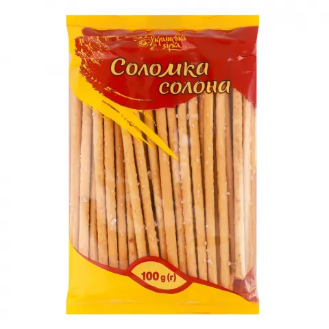 Соломка Українська Зірка 100 г солона