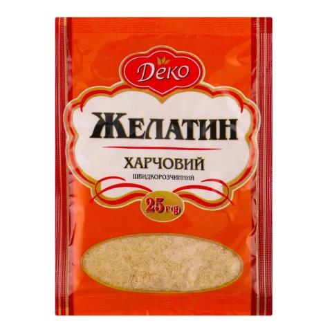 Желатин Деко 25 г
