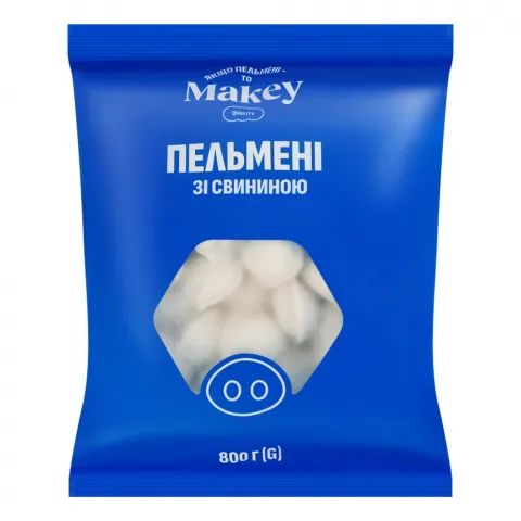 Пельмені Макей 800 г зі свининою