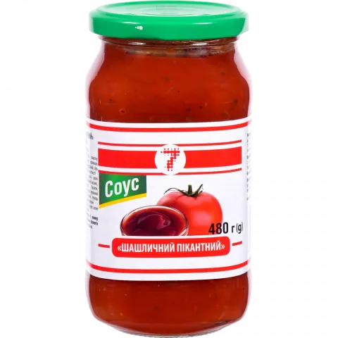 Соус 7` 480 г Шашличний пікантний`