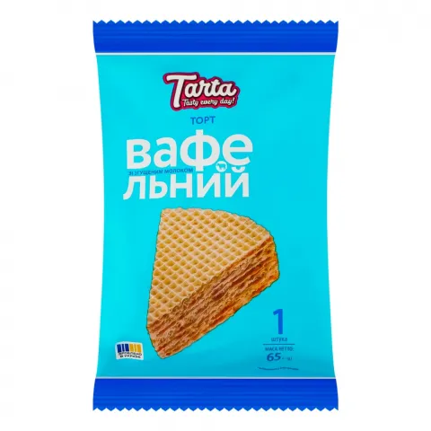 Торт Tarta 65 г ваф. зі згущ. молоком