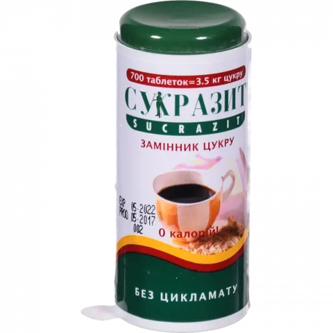 Замінник цукру Сукразіт 700 шт.