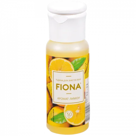 Рідина д/зняття лаку Фіона 50 мл лимон