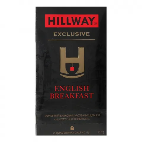 Чай Хілвей 25 шт. Ексклюзив English Breakfast