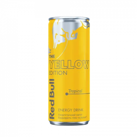 Напій б/алк. Red Bull 0,25 л з/б Yellow Edition